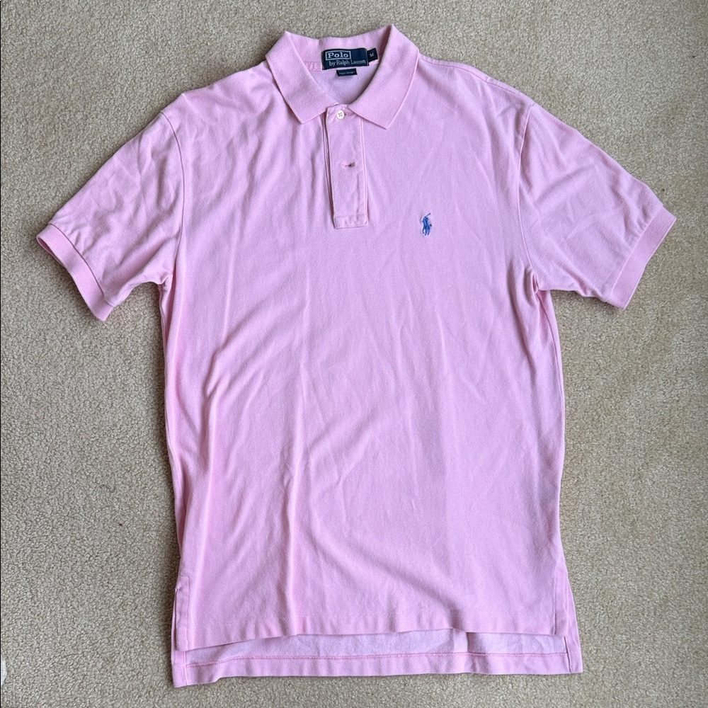 Polo by Ralph Lauren Light Pink Men's Polo Shirt